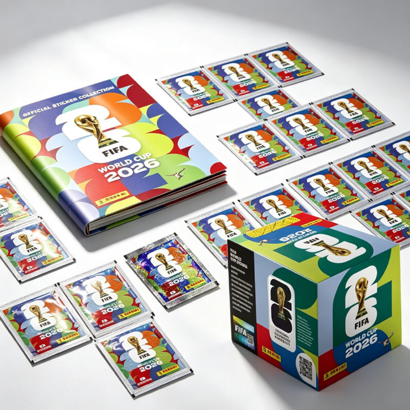 Cardstock Paper Pack - パニーニ 2026 FIFAワールドカップ コレクタブル フットボールステッカーパック スポーツカードコレクション