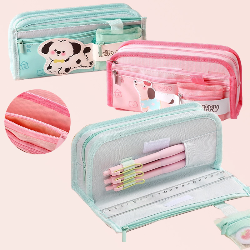 Stationery Office And School Supply Stores - 鉛筆バッグ 耐摩耗性 持ち運びが簡単 文房具の保管に オフィス用品 筆