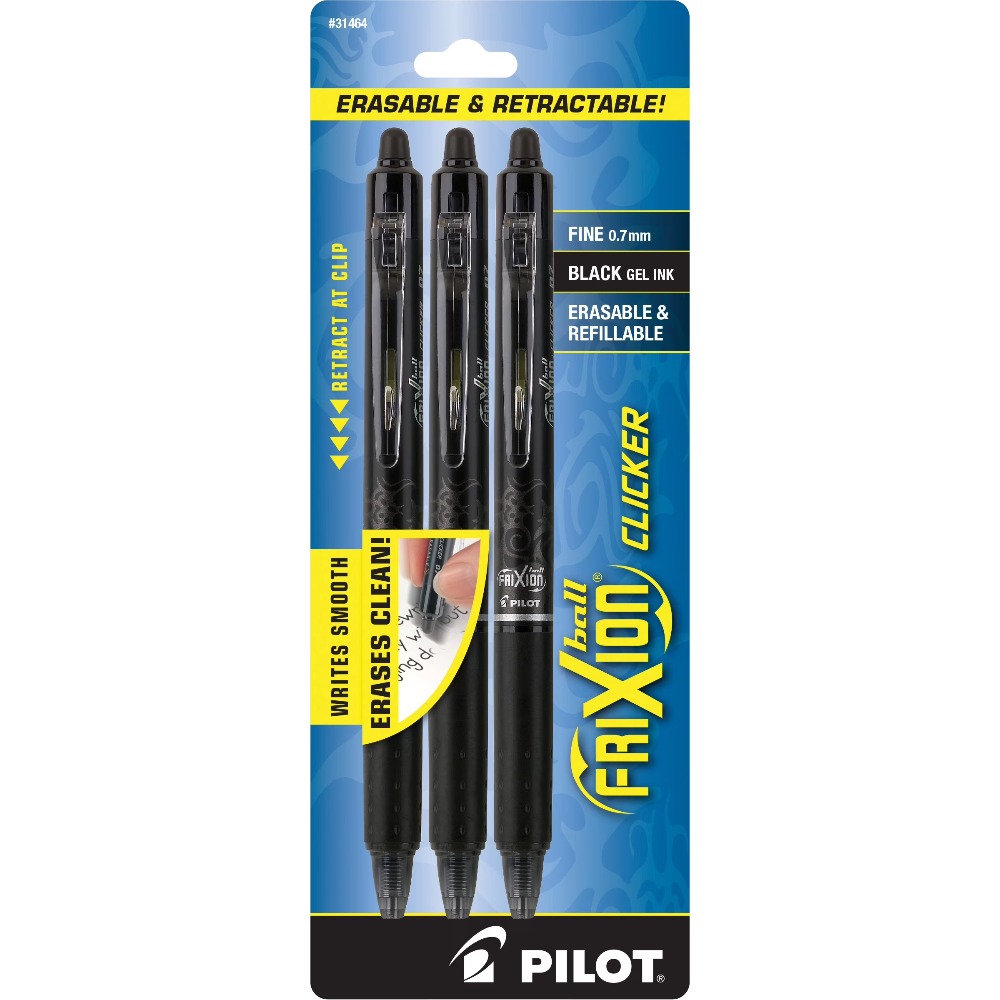 パイロット フリクション クリッカー 消せるゲルペン、細字、 - Pilot Pen Frixion のレビューと価格