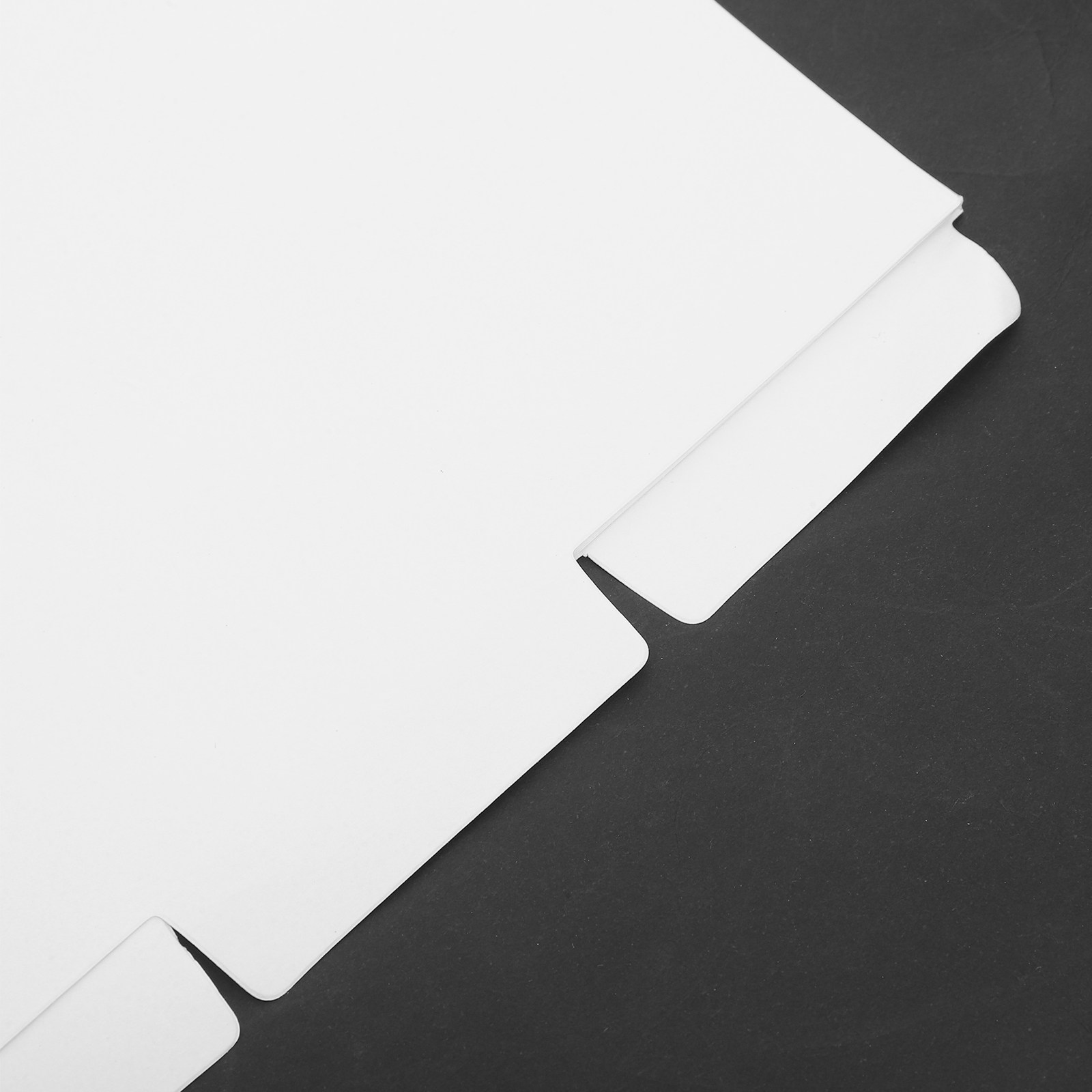 4セット ブランク書き込みページディバイダー 11x9 ホワ - Index Tab Divider のレビューと価格
