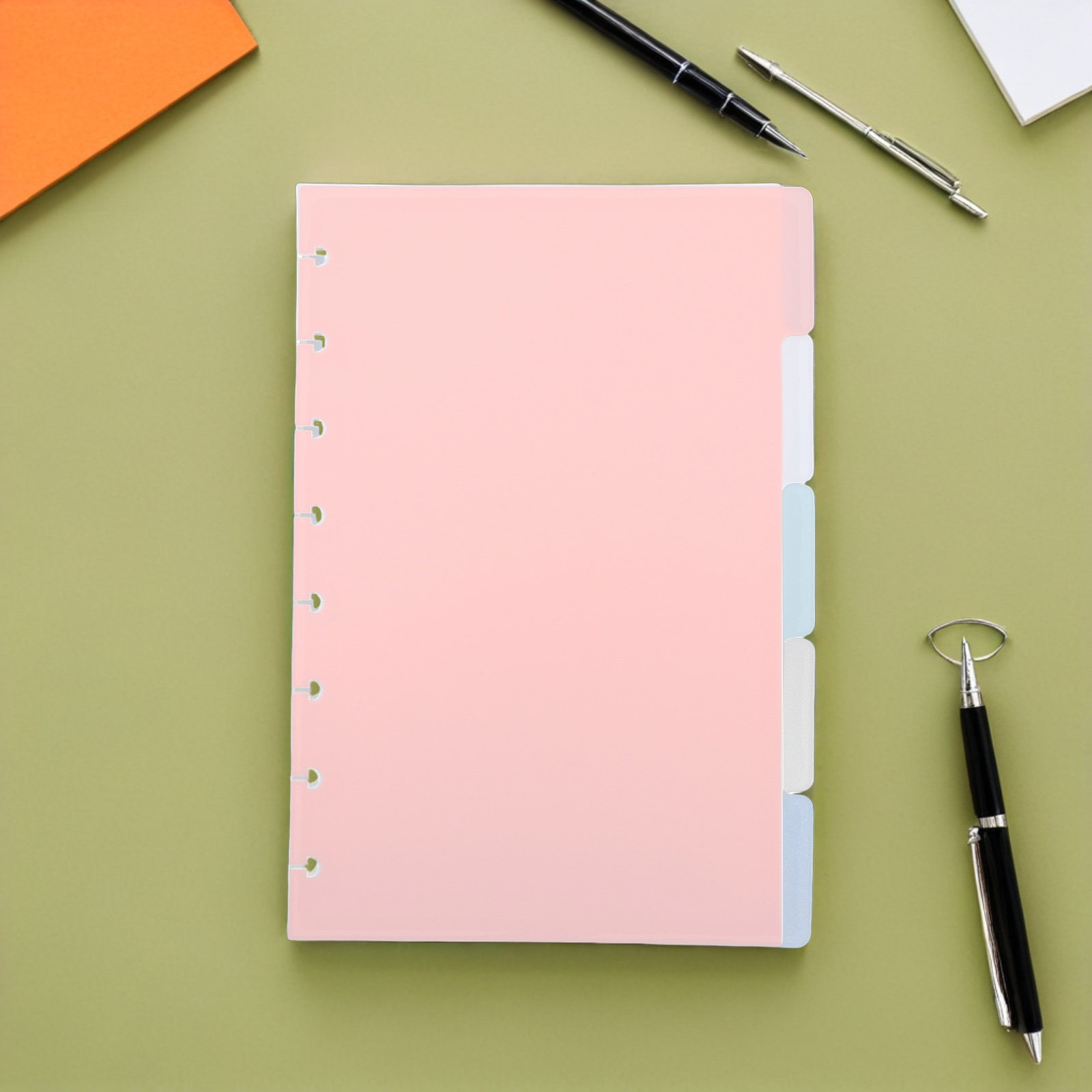 プラスチック製バインダーインデックスディバイダーシート、書き - Index Tab Divider のレビューと価格
