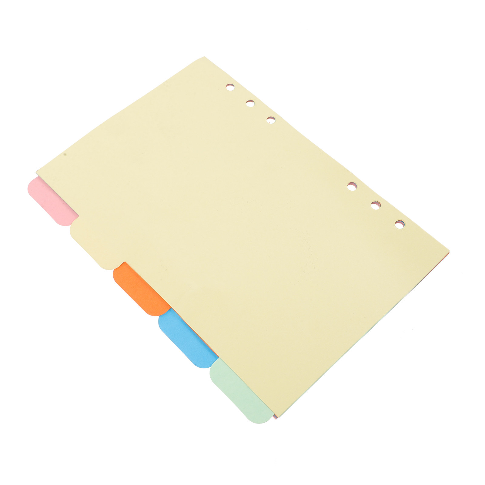 1セットA5タブディバイダーインデックスカラー5色ワイドタブ - Index Tab Divider のレビューと価格