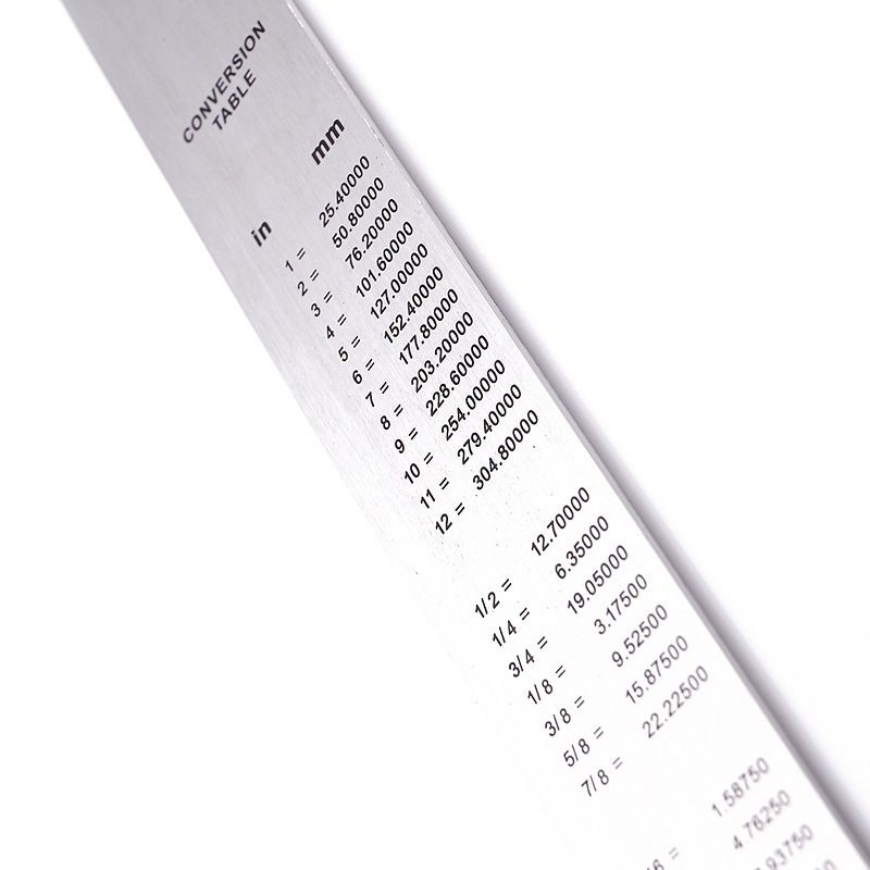 デリ20cmステンレス鋼金属ストレート定規mmインチ測定スケ - Stationery Office And School Supply Stores のレビューと価格