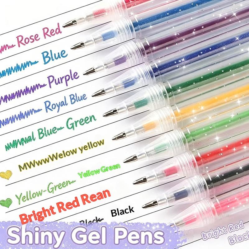 24/36/48本入りグリッターゲルペンセット、1.0mm中 - Gel Ink Pen Set のレビューと価格