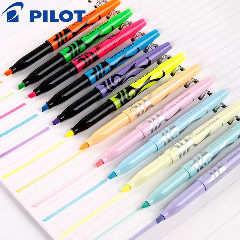6/12 個日本パイロットフリクション消去可能な蛍光ペンマー - Pilot Pen Frixion のレビューと価格