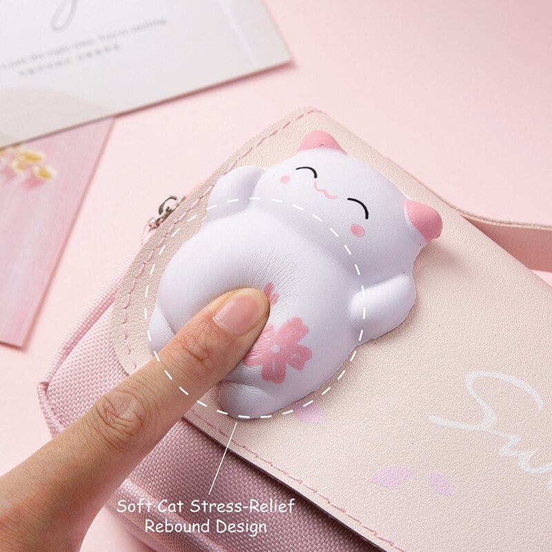 女の子のための韓国の文房具バッグ、学用品、カワイイステーショ - Stationery Office And School Supply Stores のレビューと価格
