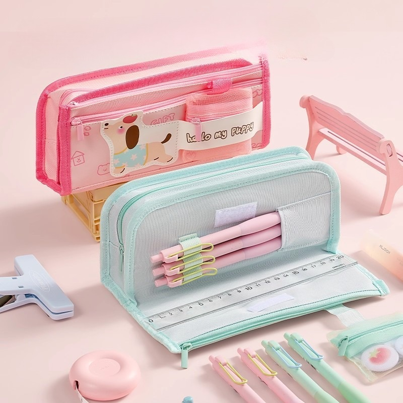 鉛筆バッグ 耐摩耗性 持ち運びが簡単 文房具の保管に オフィ - Stationery Office And School Supply Stores のレビューと価格