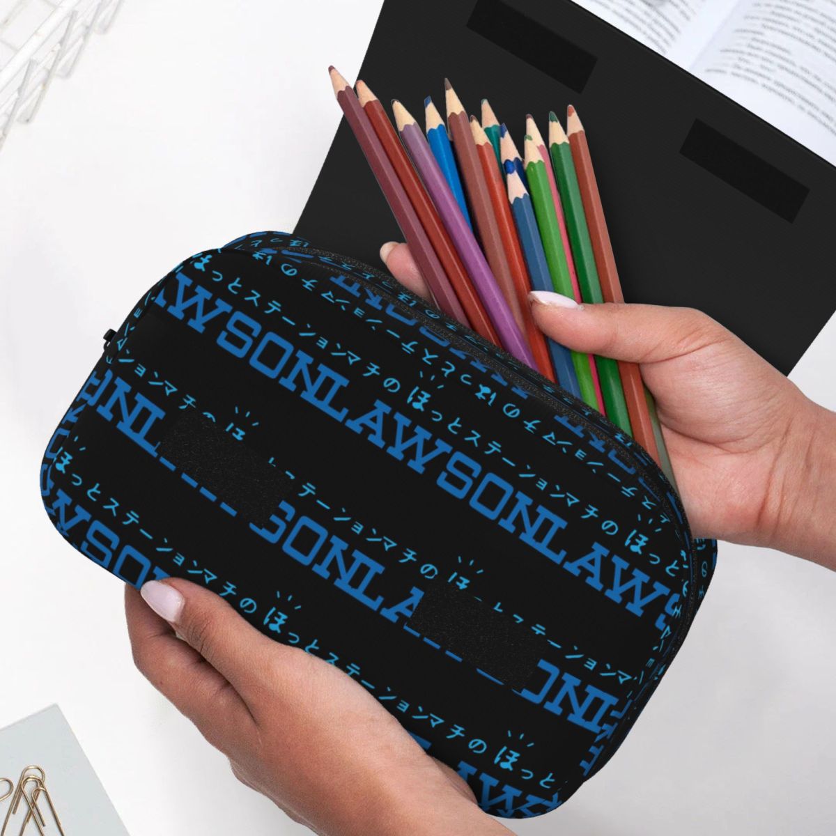 ローソンステーション日本のコンビニエンスストア鉛筆ケース男の - Stationery Office And School Supply Stores のレビューと価格