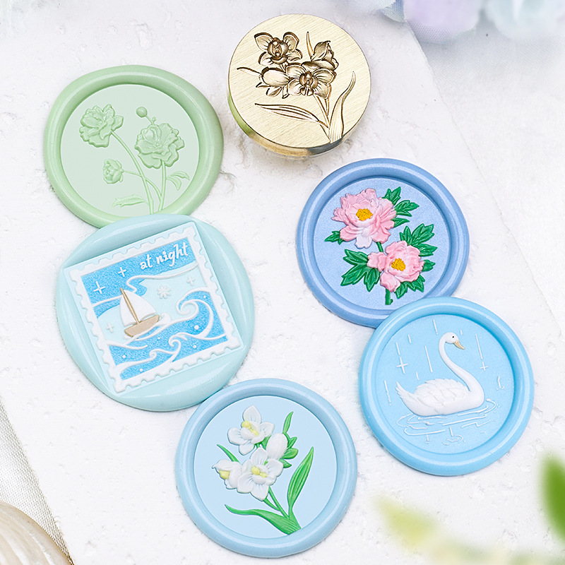 小さなアヒルのワックスシールスタンプヘッドレリーフエンボス加 - Wax Seal Stamp Kit のレビューと価格