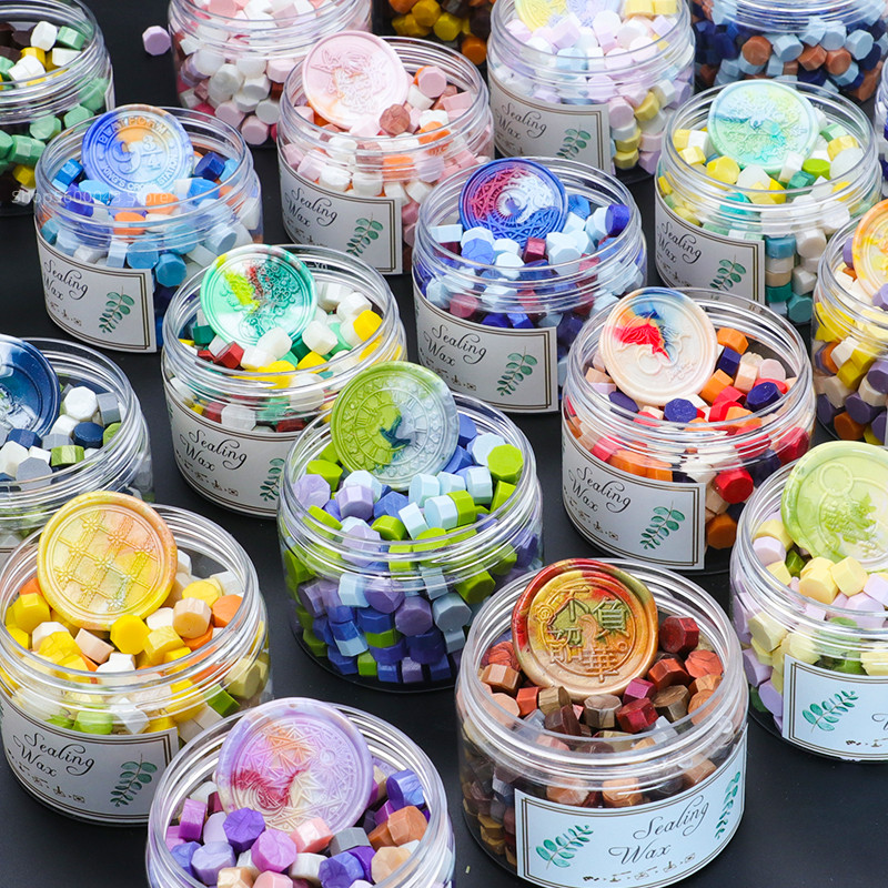 さまざまな色のプリントワックスビーズ,ビニール,招待状,結婚 - Wax Seal Stamp Kit のレビューと価格