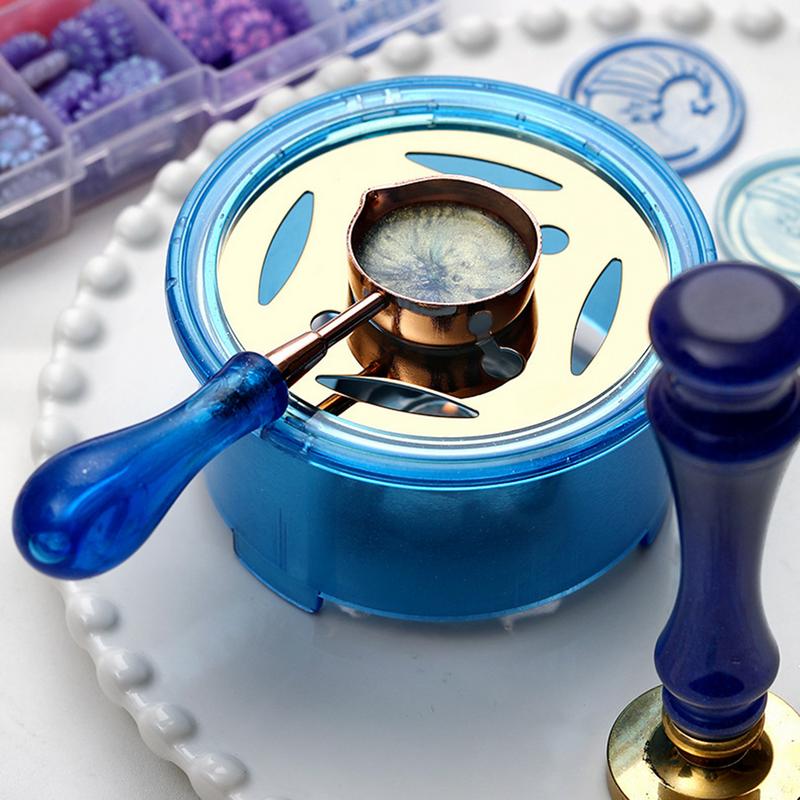 シーリングワックスキット シーリングワックスメルタースプーン - Wax Seal Stamp Kit のレビューと価格