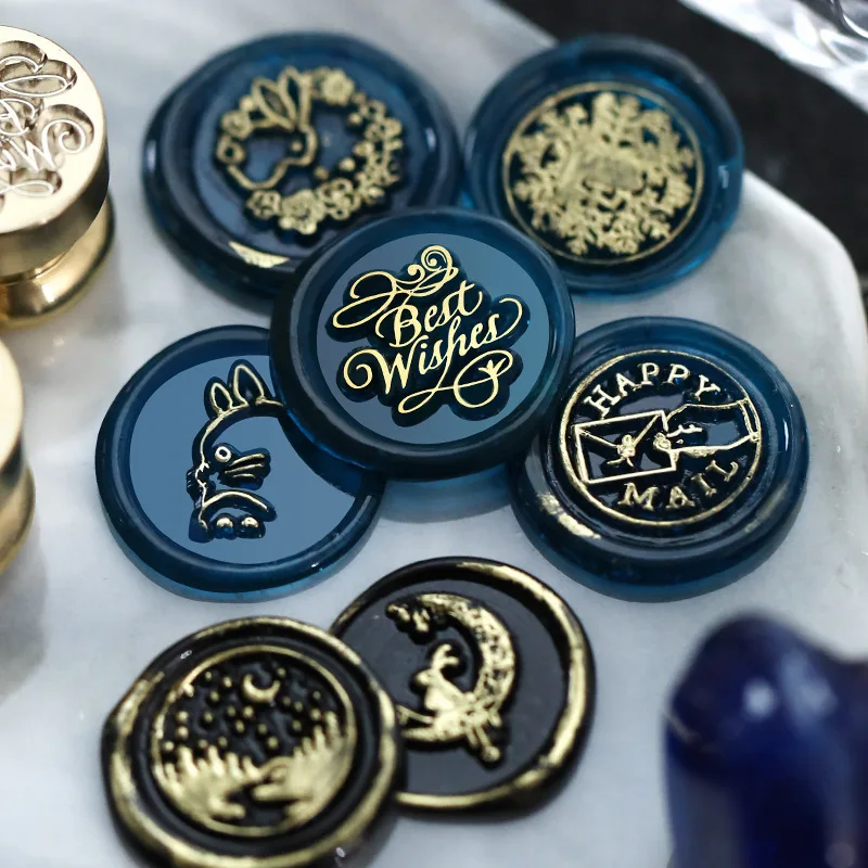 ムーンスタークリスマスパターンワックスシールスタンプレトロヴ - Wax Seal Stamp Kit のレビューと価格