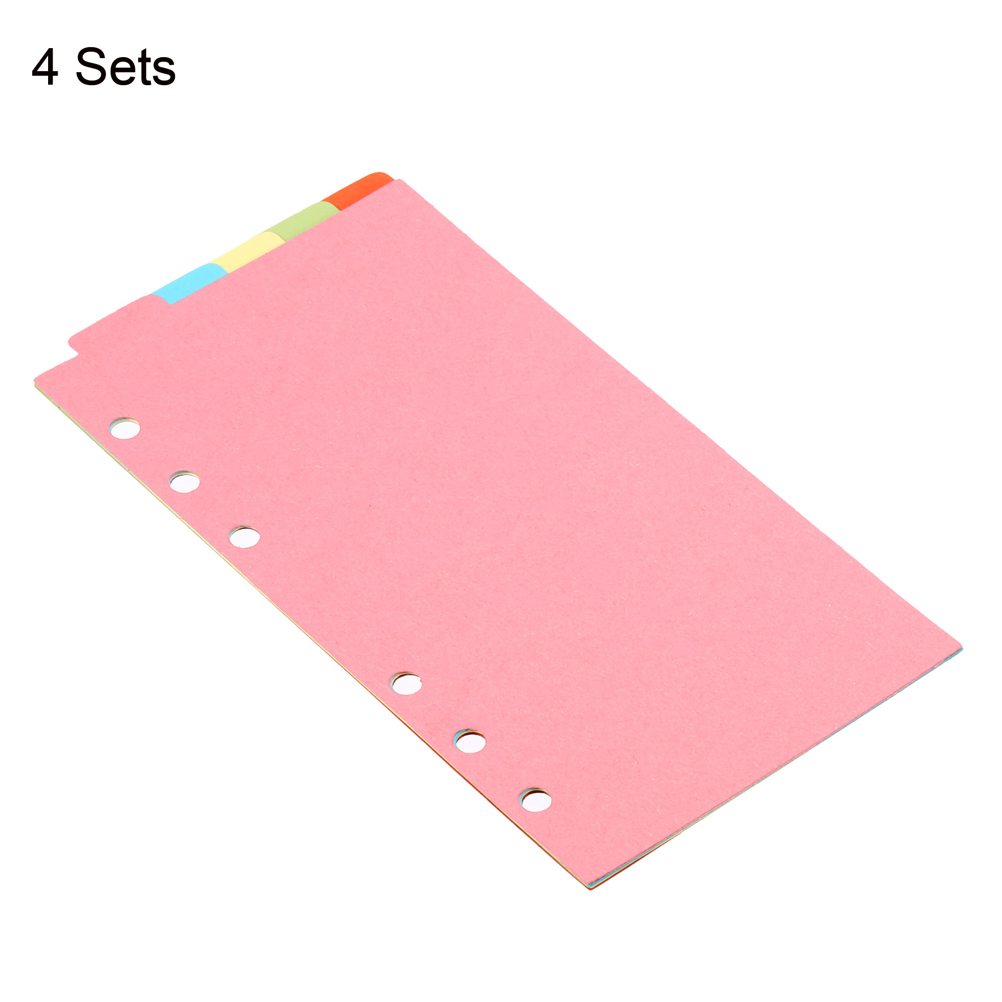 6リング、段ボールテーブルページ、分離紙、マルチカラーファイ - Index Tab Divider のレビューと価格